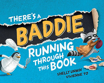 There's a Baddie Running Through this Book (Hardcover)