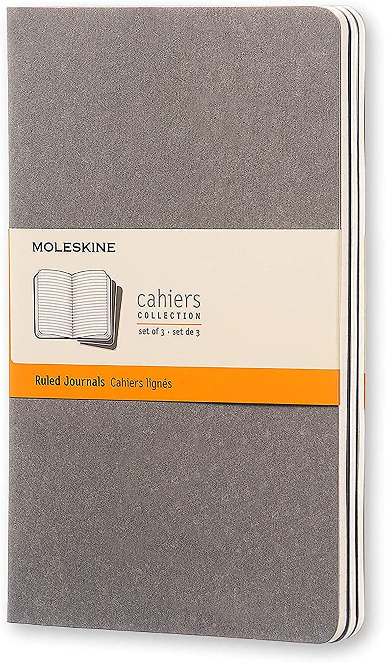 Moleskine Cahiers Journal - Set of 3 - Cardboard Cover