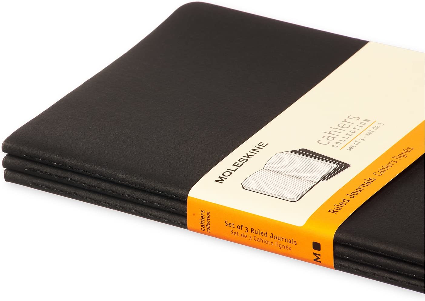 Moleskine Cahiers Journal - Set of 3 - Cardboard Cover