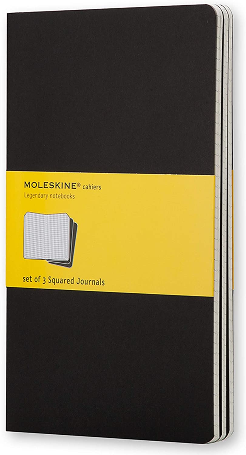 Moleskine Cahiers Journal - Set of 3 - Cardboard Cover