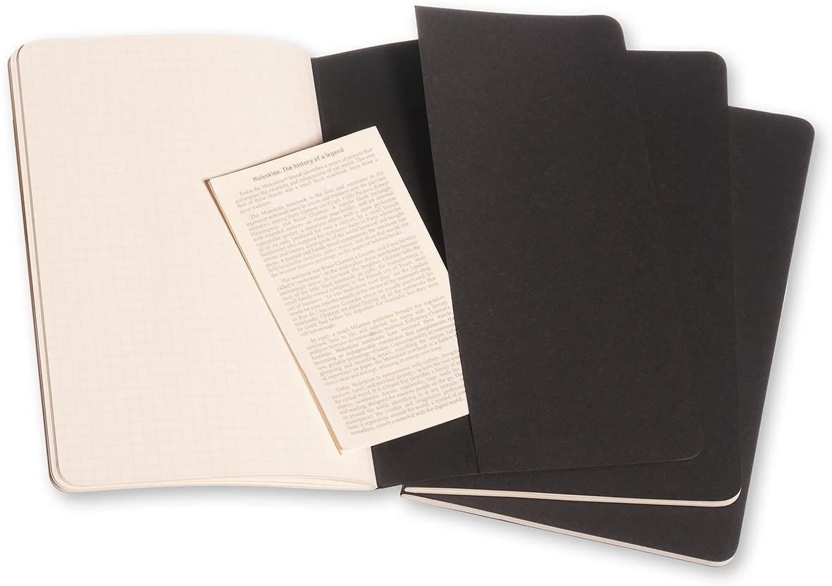 Moleskine Cahiers Journal - Set of 3 - Cardboard Cover