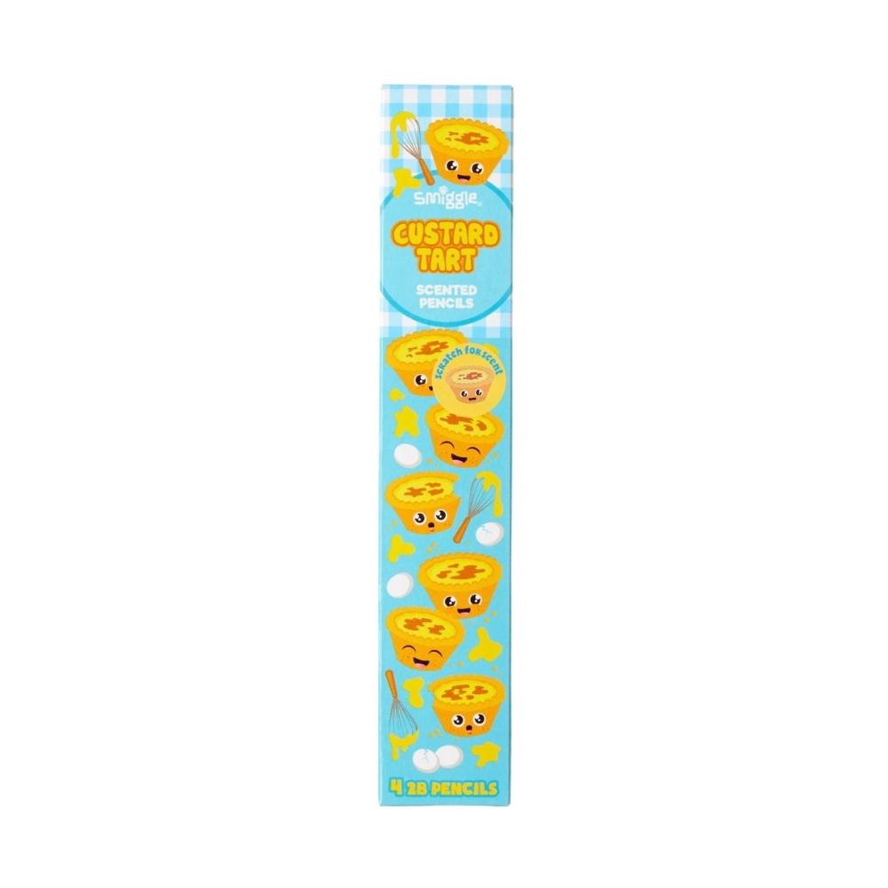 Smiggle Custard Tart Scented Pencil Pack X 4 I Chapters