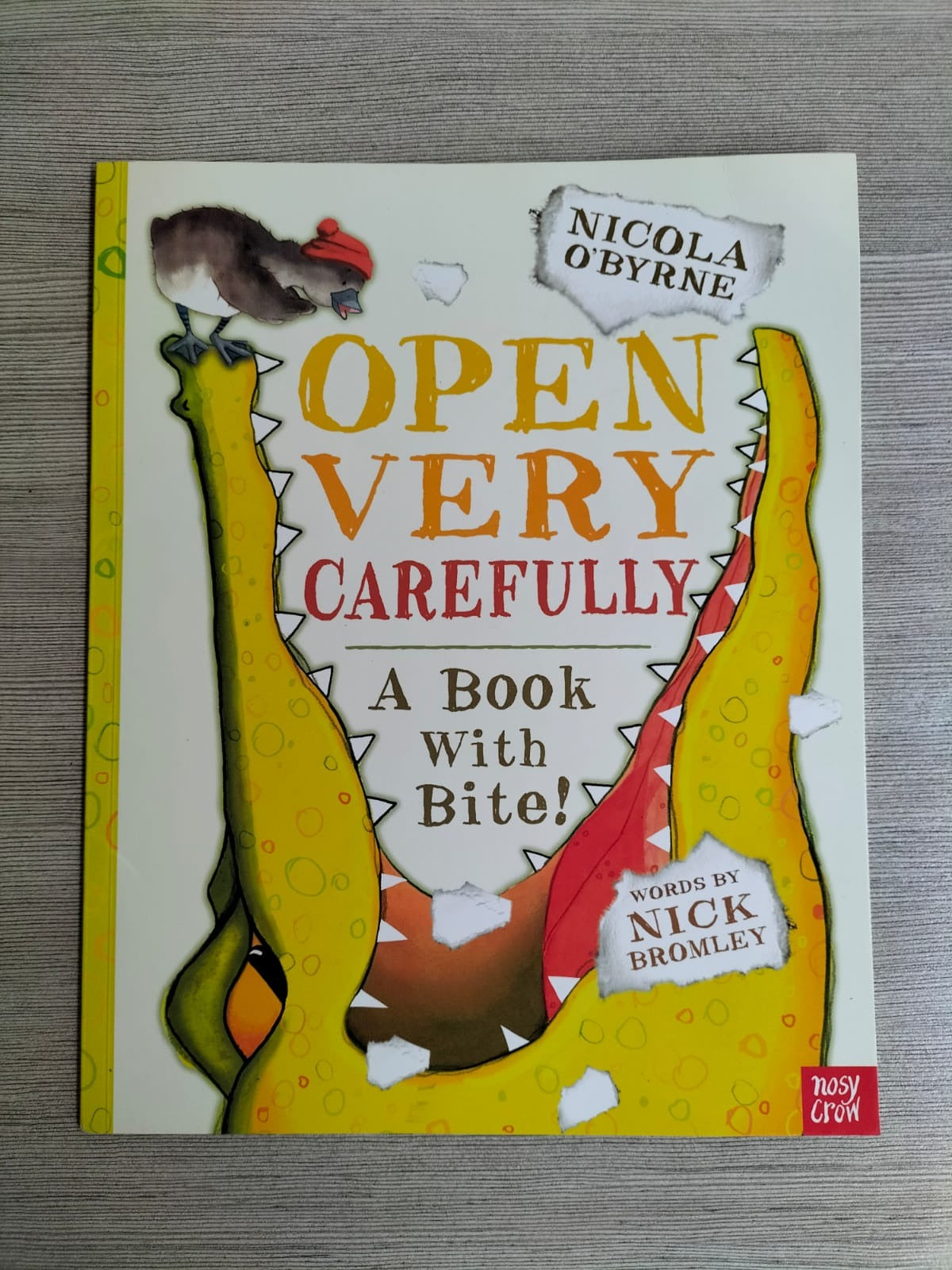 Open Very Carefully: A Book with Bite (Pre-loved Book)
