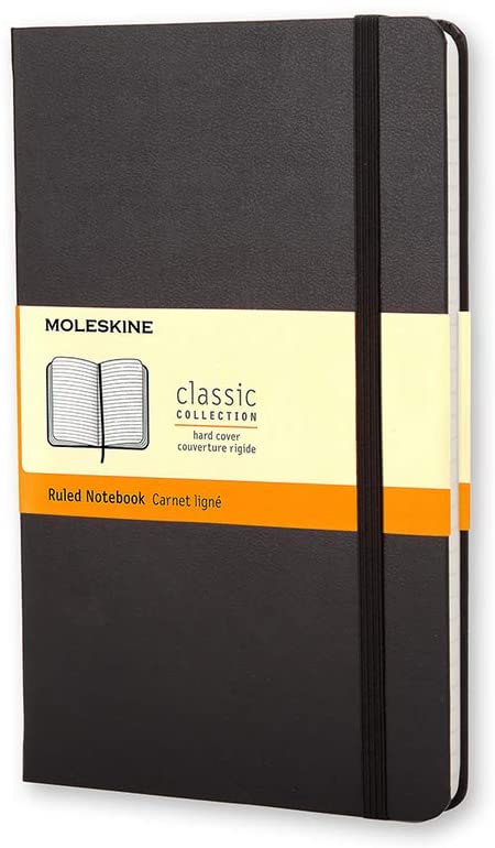 Moleskine Classic Notebook Ruled Black Classic