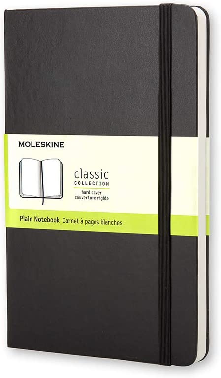 Plain Moleskine Classic Notebook Blackfor sale in Pakistan at Chapters 