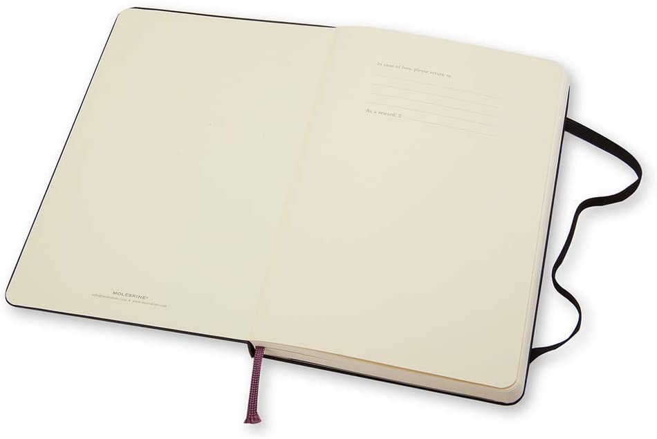 Take a look inside Moleskine Classic Notebook Black available at Chapters 