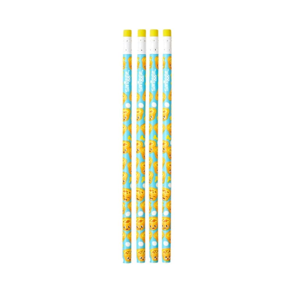 Smiggle Custard Tart Scented Pencil Pack X 4 in Pakistan at Chapters bookshop