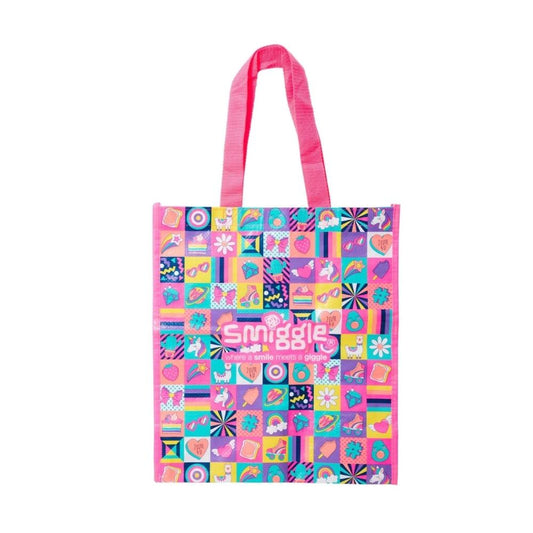 Smiggle Glee Small Reuse Me Bag - Pink for sale in Pakistan at Chapters Bookstore